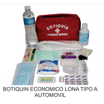 Botiquín Económico Automóvil