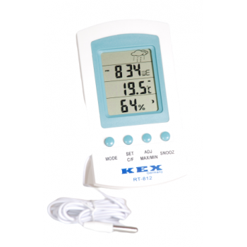 Termohigrometro Medidor de Temperatura y Humedad Ambiental Marca KTJ