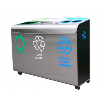 PUNTO ECOLOGICO ACERO INOX...